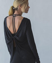 Load image into Gallery viewer, Quick Dry Reverse Drape Gym Top - SexyBling