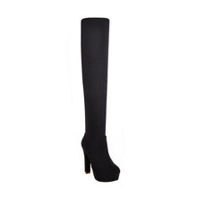 Load image into Gallery viewer, Over the Knee Sexy Thin High Heel Platform  Boots - SexyBling