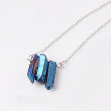 Load image into Gallery viewer, 3-Pieces Quarts Crystal Necklace - SexyBling