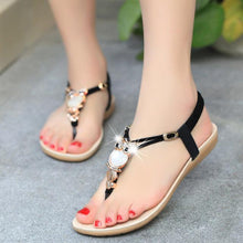 Load image into Gallery viewer, Rhinestone Summer Women Sandals - SexyBling