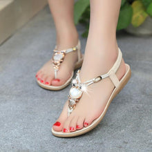 Load image into Gallery viewer, Rhinestone Summer Women Sandals - SexyBling