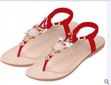 Load image into Gallery viewer, Rhinestone Summer Women Sandals - SexyBling