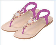Load image into Gallery viewer, Rhinestone Summer Women Sandals - SexyBling