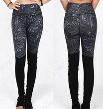 Load image into Gallery viewer, Floral High Waisted Yoga Pants - SexyBling