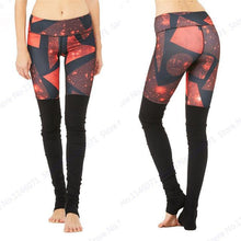 Load image into Gallery viewer, Floral High Waisted Yoga Pants - SexyBling