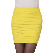 Load image into Gallery viewer, Flirtatious Autumn High Waisted Skirt - SexyBling