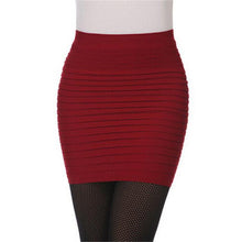 Load image into Gallery viewer, Flirtatious Autumn High Waisted Skirt - SexyBling