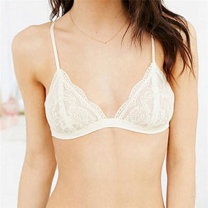 Sexy Lace Bralette Transparent Bra - SexyBling