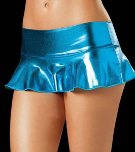Hot Leather Mini Pencil Skirt - SexyBling