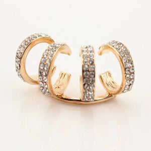 Crystal Butterfly Earrings For Women - SexyBling