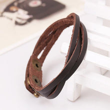 Load image into Gallery viewer, Adjustable Leather Bracelets - SexyBling