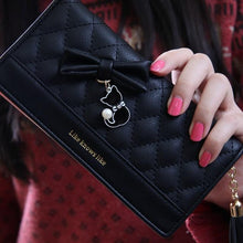 Load image into Gallery viewer, Vintage Cat Leather Women's Wallet - SexyBling