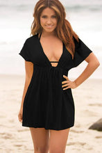 Load image into Gallery viewer, Sexy Deep V-Neck Bikini Cover Up - SexyBling
