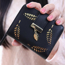 Load image into Gallery viewer, Royal Golden Leaf Mini Wallet - SexyBling