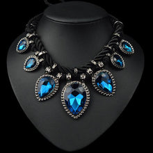 Load image into Gallery viewer, Hand-made Crystal Choker Necklace - SexyBling