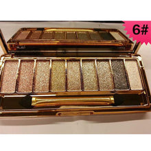 Load image into Gallery viewer, 6 Colors Eye shadow Palette Women - SexyBling