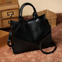 Load image into Gallery viewer, PU Leather Trunk Tote Designer Shoulder Bag - SexyBling