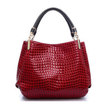 Load image into Gallery viewer, High Quality Alligator Leather Shoulder Bag - SexyBling