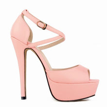 Load image into Gallery viewer, Buckle Strapped Fashion Pumps - SexyBling
