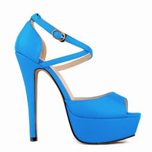 Load image into Gallery viewer, Buckle Strapped Fashion Pumps - SexyBling