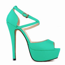 Load image into Gallery viewer, Buckle Strapped Fashion Pumps - SexyBling