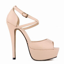 Load image into Gallery viewer, Buckle Strapped Fashion Pumps - SexyBling