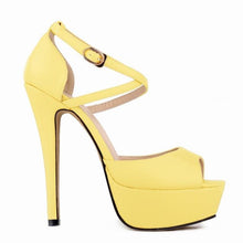 Load image into Gallery viewer, Buckle Strapped Fashion Pumps - SexyBling