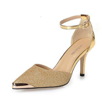 Load image into Gallery viewer, Elegant Glitter Ankle Pump - SexyBling