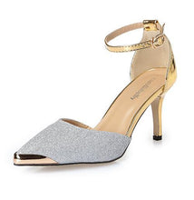 Load image into Gallery viewer, Elegant Glitter Ankle Pump - SexyBling