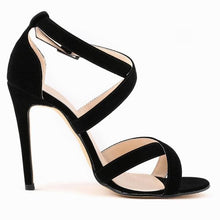Load image into Gallery viewer, Ankle Strapped Velvet Pumps - SexyBling