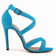 Load image into Gallery viewer, Ankle Strapped Velvet Pumps - SexyBling