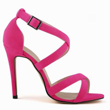 Load image into Gallery viewer, Ankle Strapped Velvet Pumps - SexyBling