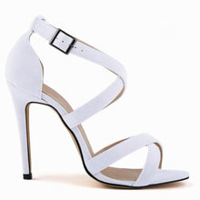 Load image into Gallery viewer, Ankle Strapped Velvet Pumps - SexyBling