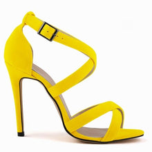 Load image into Gallery viewer, Ankle Strapped Velvet Pumps - SexyBling