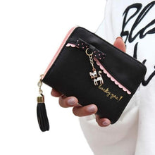 Load image into Gallery viewer, Anime Cat Leather Women Mini Wallet - SexyBling