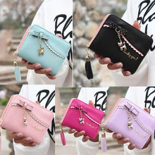 Load image into Gallery viewer, Anime Cat Leather Women Mini Wallet - SexyBling