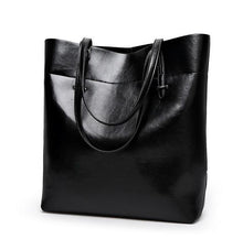 Load image into Gallery viewer, High Quality Leather Women Bucket Shoulder Bag - SexyBling
