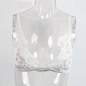 Sexy Transparent Unpadded Bra - SexyBling