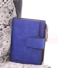Load image into Gallery viewer, Vintage Matte Snap Fastener Wallet - SexyBling