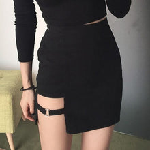 Load image into Gallery viewer, Lustful High Waisted Jupe Skirt - SexyBling