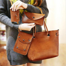 Load image into Gallery viewer, High Quality Artificial Leather  Top-Handle Crossbody Bag - SexyBling
