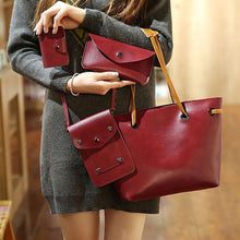 Load image into Gallery viewer, High Quality Artificial Leather  Top-Handle Crossbody Bag - SexyBling