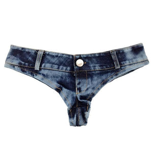 Cute Crotch Super Thin Denim Shorts - SexyBling