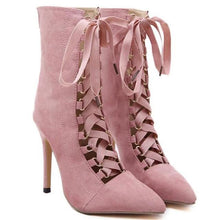 Load image into Gallery viewer, Gladiator Stiletto Heels - SexyBling