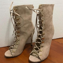Load image into Gallery viewer, Gladiator Stiletto Heels - SexyBling
