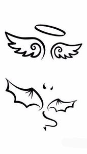 Love Pattern Design WaterProof Temporary Tatto - SexyBling