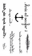 Load image into Gallery viewer, Love Pattern Design WaterProof Temporary Tatto - SexyBling