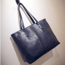Load image into Gallery viewer, PU Leather Bucket Tote Handbags Shoulder - SexyBling