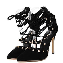 Load image into Gallery viewer, Roman LaceUp Pumps - SexyBling