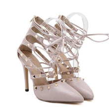 Load image into Gallery viewer, Roman LaceUp Pumps - SexyBling